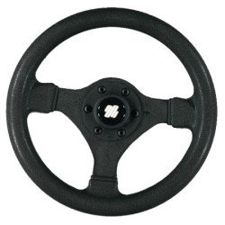 V45  KS-Steuerrad Soft Grip Ø280mm SCHWARZ