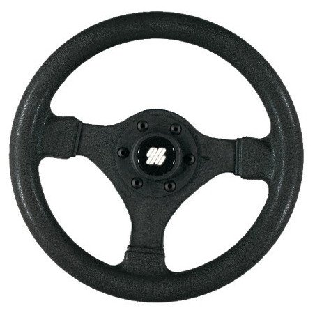 V45  KS-Steuerrad Soft Grip Ø280mm SCHWARZ