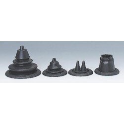 ULTRAFLEX Steuerkabel-Durchführung R3B schwarz 105x52mm für 2 Kabel
