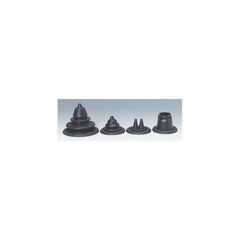 ULTRAFLEX Steuerkabel-Durchführung R3B schwarz 105x52mm für 2 Kabel