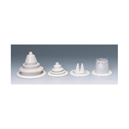 ULTRAFLEX Steuerkabel-Durchführung R3W weiß 105x52mm für 2 Kabel