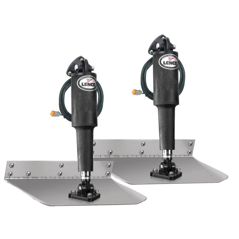 LENCO Trimmklappen Standard Set lang 12V 300x300mm