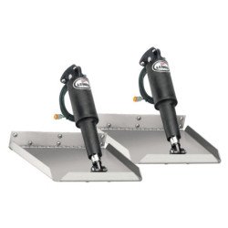 LENCO Trimmklappen Edge Mount Set lang 12V 300x230mm