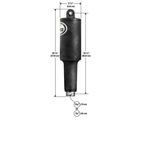 LENCO Trimmzylinder 101XDS kurz 12V Auge 7,9mm