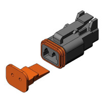 LENCO Deutsch-Verbinder Stecker 5St.