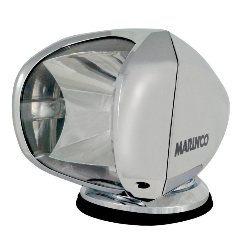 MARINCO Suchscheinwerfer mit Bedienpaneel 12/24V 100W chrom