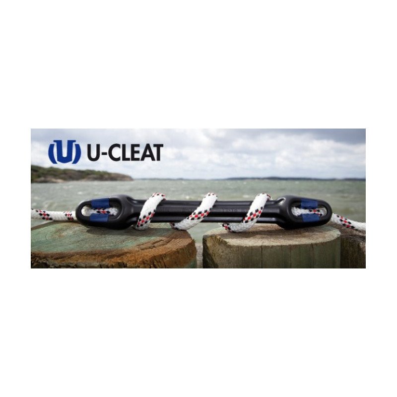 UNIMER Ruckdämpfer U-Cleat EPDM für Seil 12-16mm