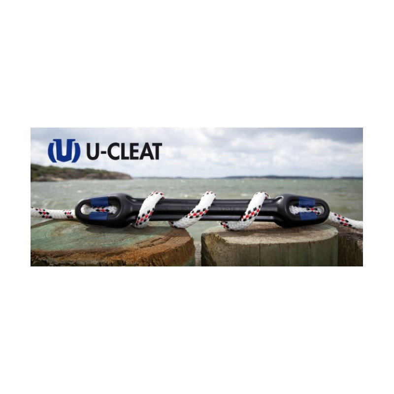 UNIMER Ruckdämpfer U-Cleat EPDM für Seil 16-20mm
