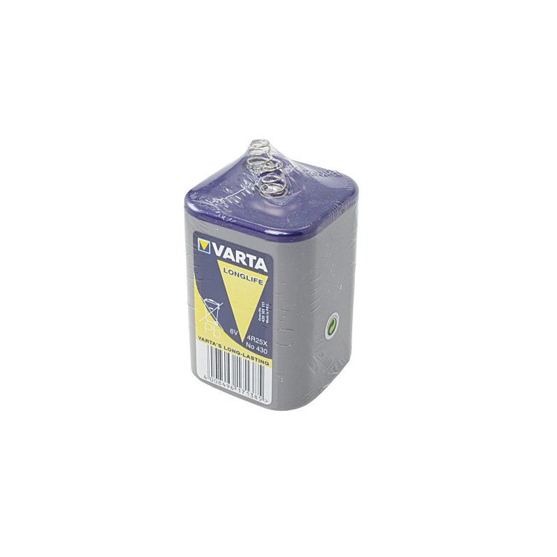 VARTA Blockbatterie 6V Typ 430, 4R25 für Echolote