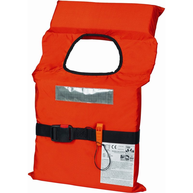 VSG Feststoff-Rettungsweste NADIR 100N für Kinder 15-40kg orange