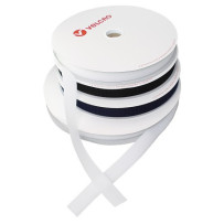 VELCRO Klett-Flauschband PA 25mm beige 25m