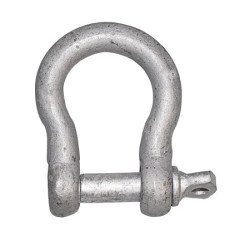 Rundschäkel geschweift verzinkt Pin 14mm 10St.