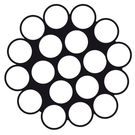 Drahtseil 1x19 A4 4mm 125m