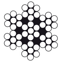 Drahtseil 7x7 A4 8mm