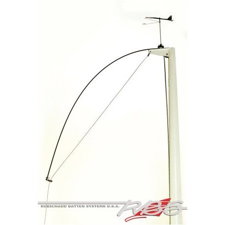 RBS Achterstagheber/Flicker Epoxidlatte 910mm, für Klasse J/70