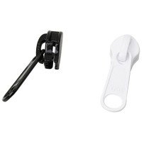 YKK Schieber für Spiralreißverschl. Gr.10 Metall/lackiert schwarz 10St.