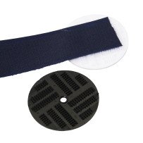 YKK Klett-Teller zum Anschr. 45mm weiß 10St.