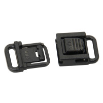 YKK Steckschnalle Nylon für Gurt 10mm schwarz 10St.