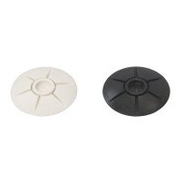 SNAD Oberteil selbstkl. Kunststoff 40mm, für Zapfen, schwarz