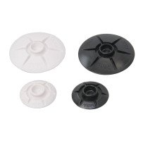 SNAD Unterteil selbstkl. Kunststoff 40mm, für Sockel, schwarz