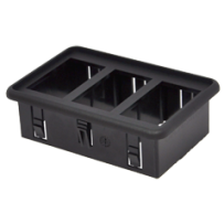 CARLING Einbaurahmen V-Serie 3-fach 58,4x86,4mm