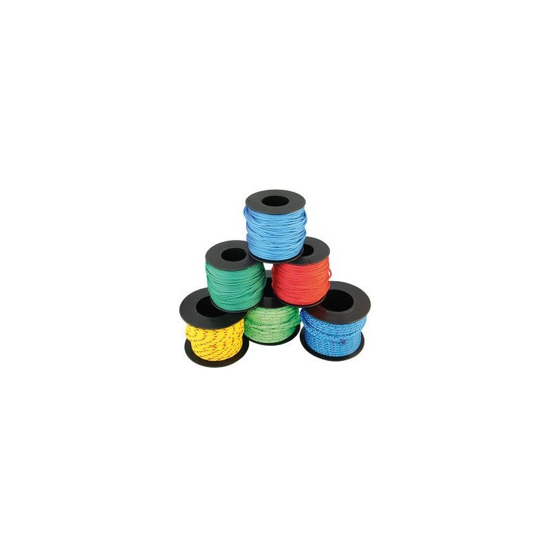 Flechtleine PES 2mm einfarbig 5x40m