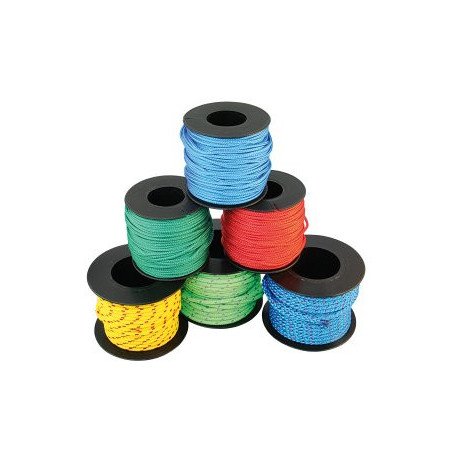 Flechtleine PES 2mm einfarbig 5x40m