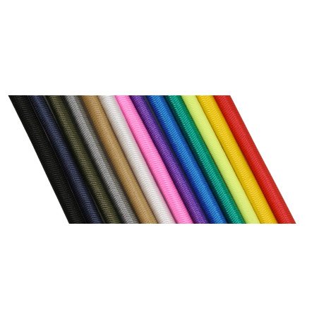 Gummiseil mit Polyestermantel 8mm rot 75m