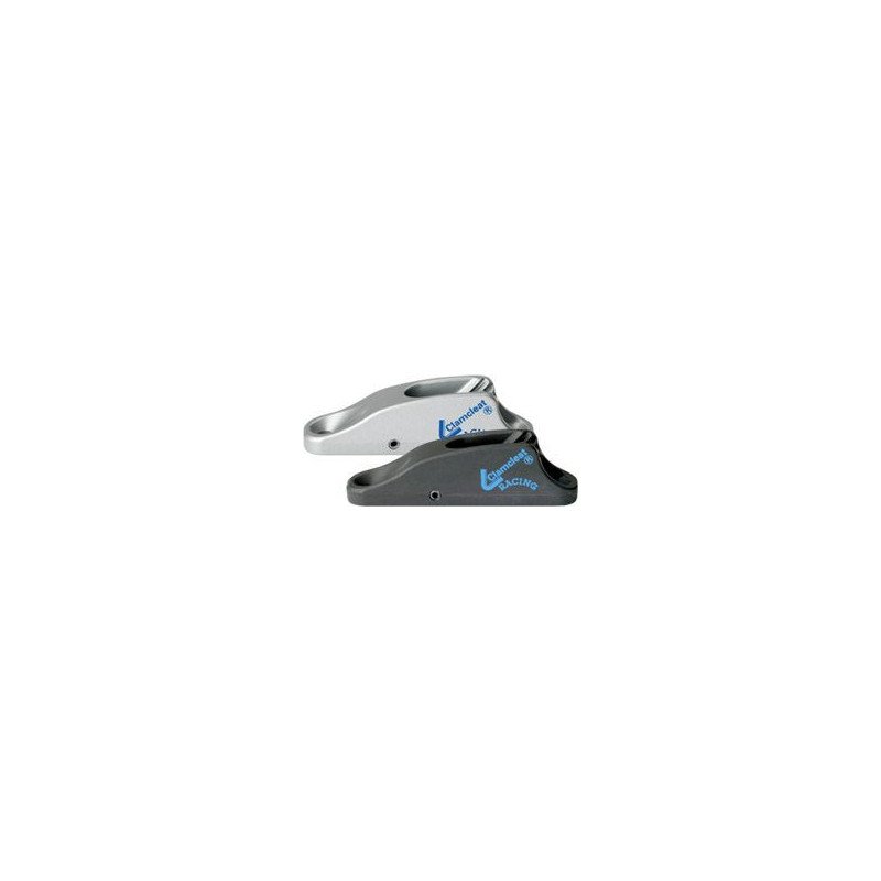 CLAMCLEAT Racing Junior Mk1 mit Unterrolle für Seil 3-6mm Alu harteloxiert CLAMCLEAT Racing Junior Mk1 mit Unterrolle für Seil 3-6mm Alu harteloxiert