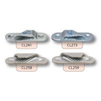 CLAMCLEAT Liekleinenklemme Racing Backbord Alu elox. Seil 3-6mm