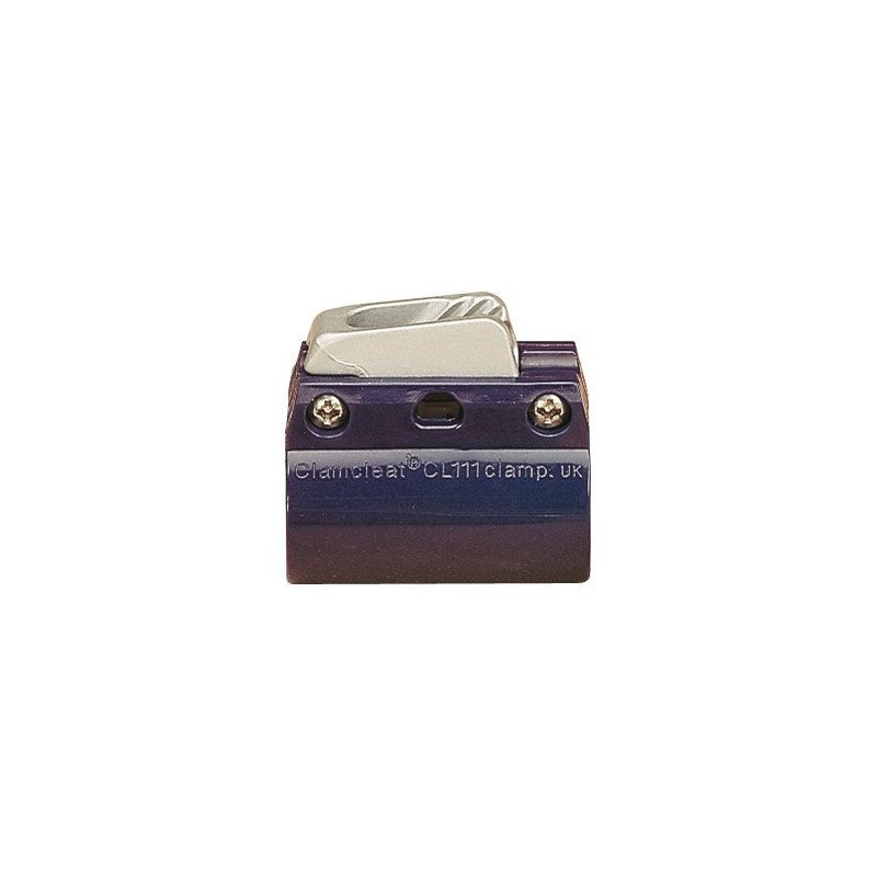 CLAMCLEAT Klemme für Seil 3-6mm inkl. 2 Schellen für Rohr 30-36mm SB-Pack CLAMCLEAT Klemme für Seil 3-6mm inkl. 2 Schellen für Rohr 30-36mm SB-Pack