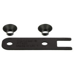 CLAMCLEAT Isolatoren-Sets Nylon für Seilklemmen Racing Junior MK1, 50 Sets