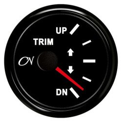 CN Trimm-Anzeige analog 12/24V 57mm Hoch/Runter schwarz
