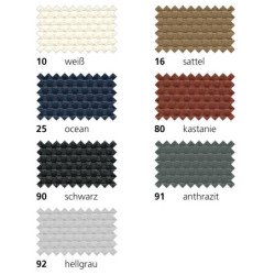 SKAI Kunstleder Cool Colors Venezia PVC/PES 140cm 580g/qm weiß