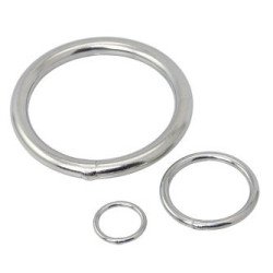 Rundring poliert A4 6x30mm 10St.