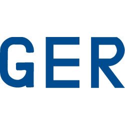 Segelnummer selbstkl. PES 380mm '4' blau 2St.