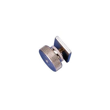 DAVIS Mastrutscher-Stopper mit Rändelmutter Alu/MsNi T-Profil 19mm