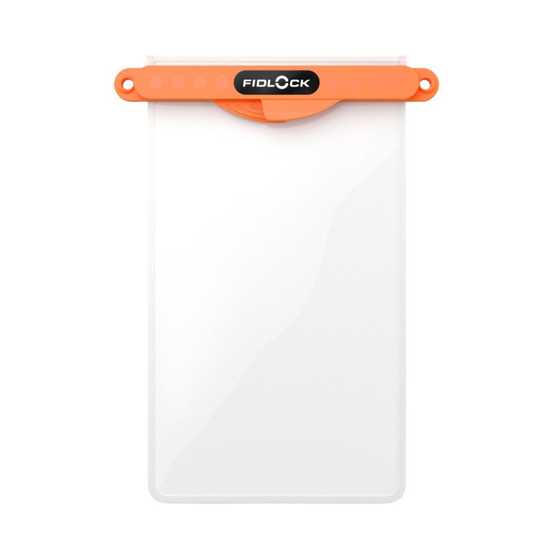 FIDLOCK Dry bag Medi 148x203x9mm klar/orange