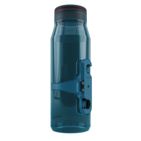FIDLOCK Trinkflasche Twist 700 life inkl. Halterung, transparent blau