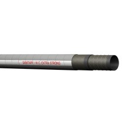Fäkalienschlauch Extra Butyl/EPDM 25mm grau