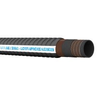 Abgasschlauch Gummi mit Stahlspiralen 40mm