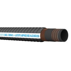 Abgasschlauch Gummi mit Stahlspiralen 51mm