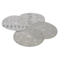 Folien-Schleifscheibe, gelocht 150mm P80 50St.