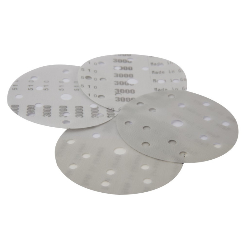 Folien-Schleifscheibe, gelocht 150mm P80 50St.