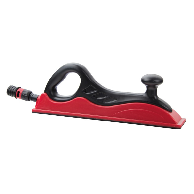 Karosseriefeile mit Absaugstutzen 400x70mm