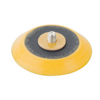 Schleifteller, ungelocht 76mm mit Gewinde M8, mittel