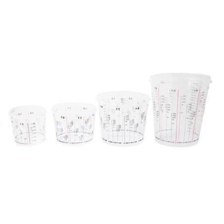 Mischbecher mit Skalen 385ml 200St.