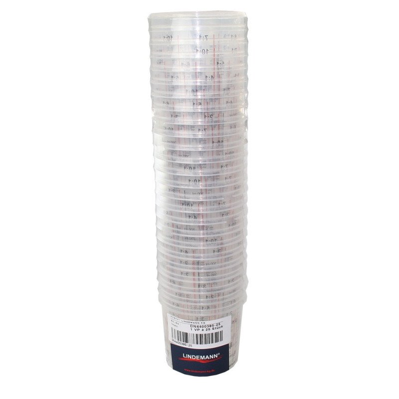 Mischbecher mit Skalen 750ml 25St.