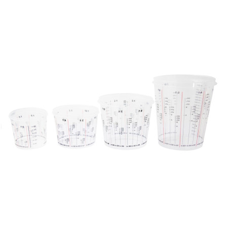 Mischbecher mit Skalen 1400ml 200St.