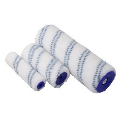 Kleinwalze Nylon      Florhöhe 6mm weiß 10cm